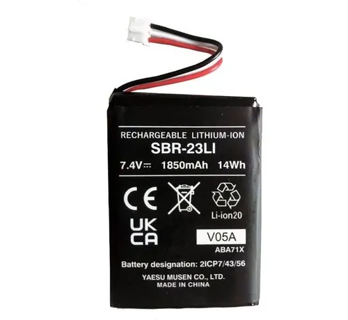 Standard Horizon SBR-23LI Li-Ion Akku 7,4V 1850mAh für HX210E und HX40E