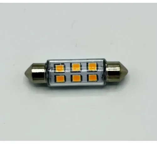 Allpa LED buislamp 12V 0,5W 42 x 12 mm warm white