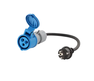 Talamex Schuko/CEE adapter cord