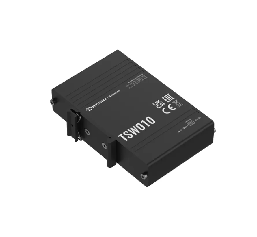TSW010 unmanaged DIN-Rail Ethernet Switch 5-Port