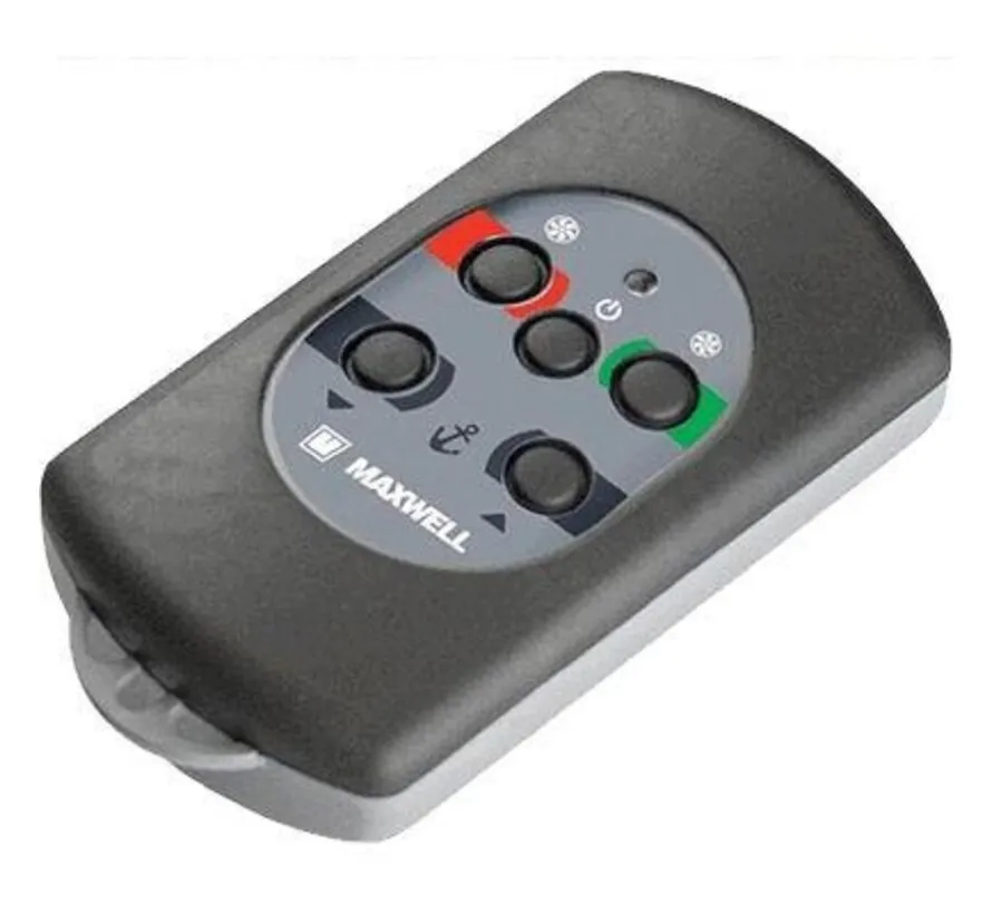 Maxwell RCM4 four-button wireless remote for windlass and bow thruster