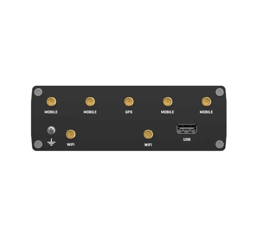 RUTM50 industriële 5G-router met Dual SIM, WiFi 5 en 5x Gigabit Ethernet