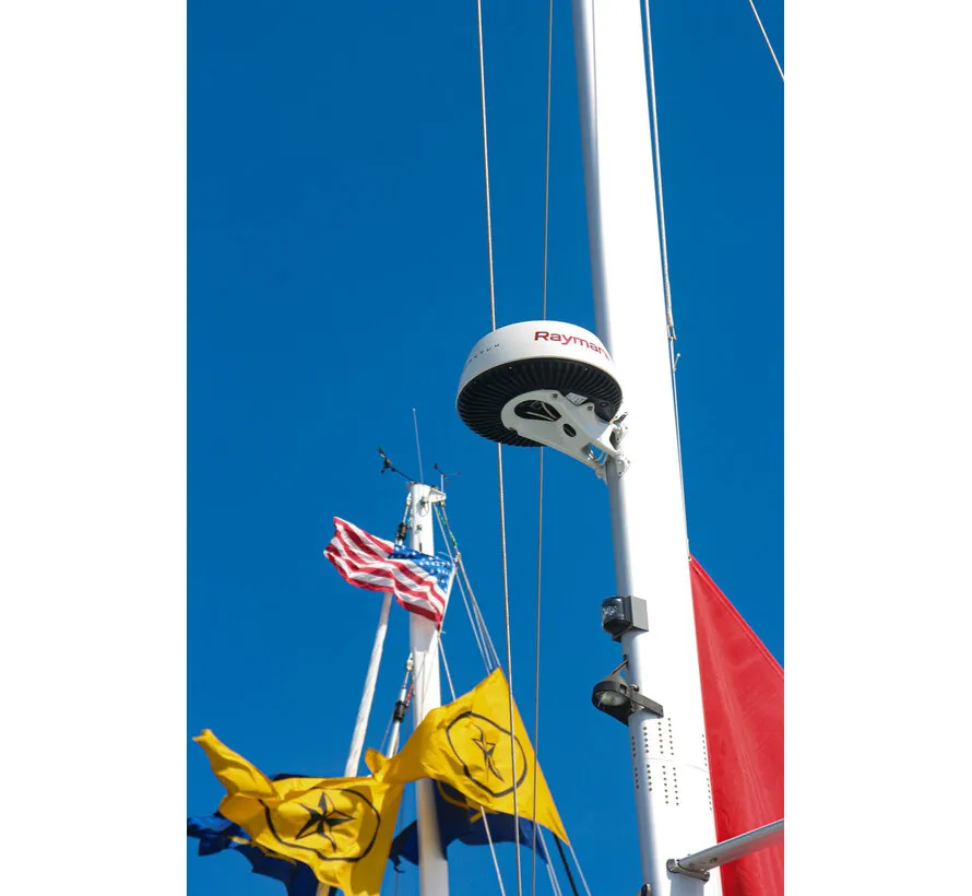 SC20 universal aluminium mast mount for 18-inch radome radar