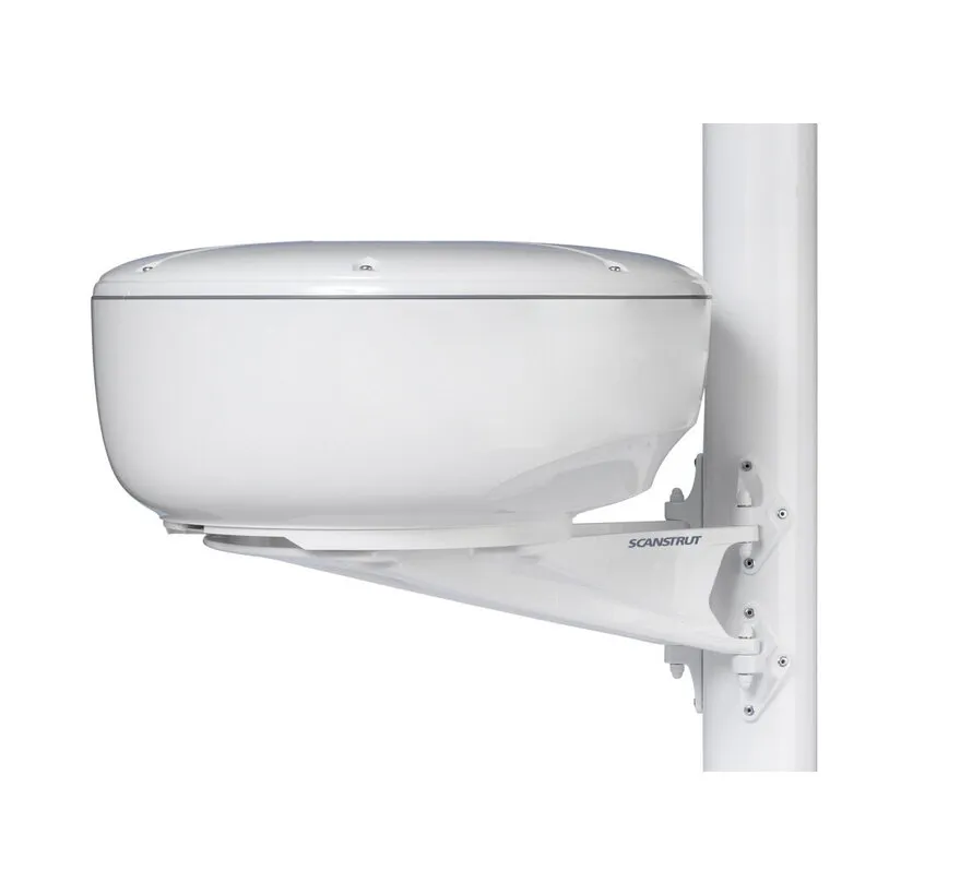 M92722 aluminium mast mount for 18 and 24 inch radome radar