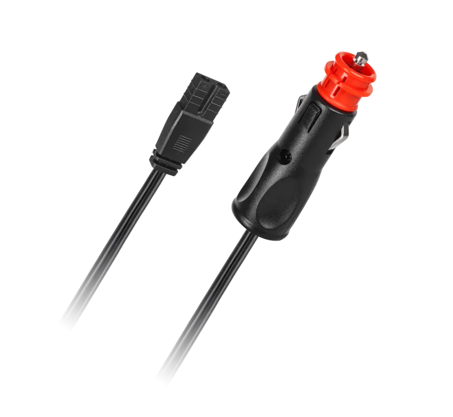 12/24 V power cable for portable cooler and car fridge 4 metre