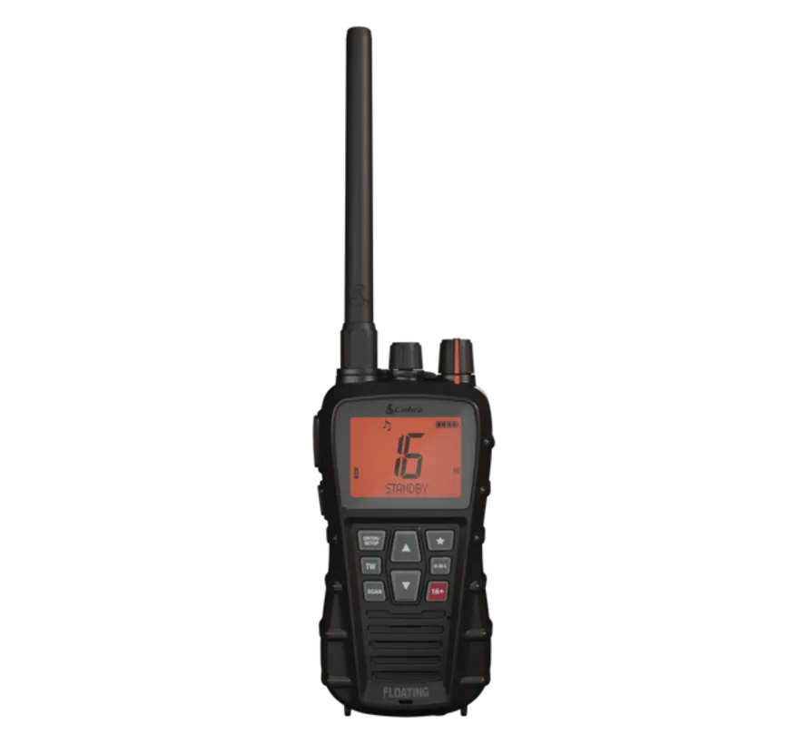 BlueBound 350 drijvende 6 W handheld VHF marifoon