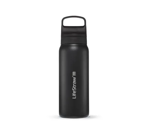 LifeStraw Go 2.0 Stainless Steel Wasserfilterflasche 700 ml Nordic Noir