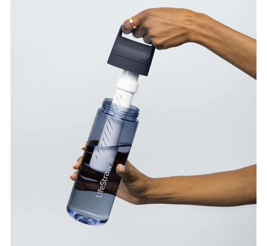 Go 2.0 Tritan Wasserfilterflasche 650 ml Aegean Sea blau