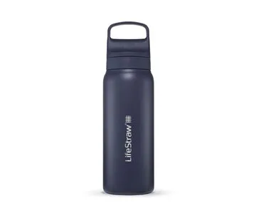 LifeStraw Go 2.0 Edelstahl Filterflasche 700 ml Aegean Sea