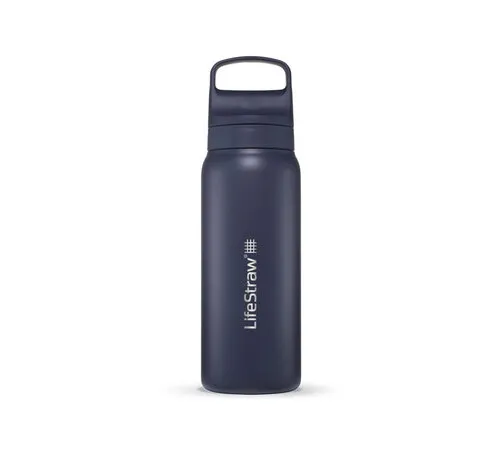 LifeStraw Go 2.0 Stainless Steel water filter bottle 700 ml Aegean Sea Blue