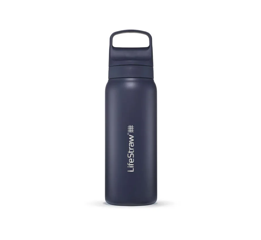 Go 2.0 Stainless Steel Wasserfilterflasche 700 ml Aegean Sea Blue