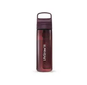 LifeStraw Go 2.0 water filter bottle 650 ml Merlot Red