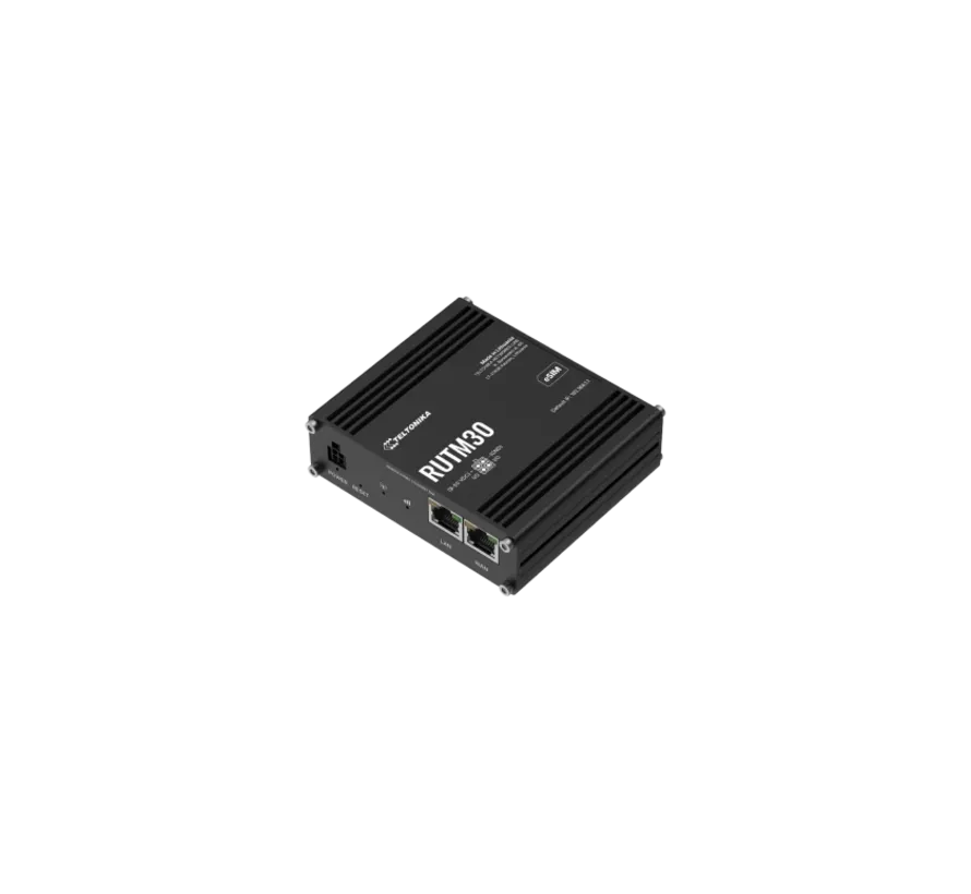 RUTM30 5G SA/NSA dual SIM eSIM router met Wi-Fi en Gigabit Ethernet