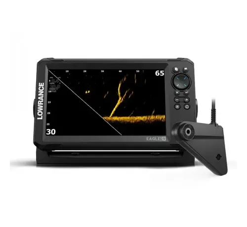 Lowrance Eagle Eye 9 Live ROW Fishfinder Kartenplotter mit Live-Sonar-Geber