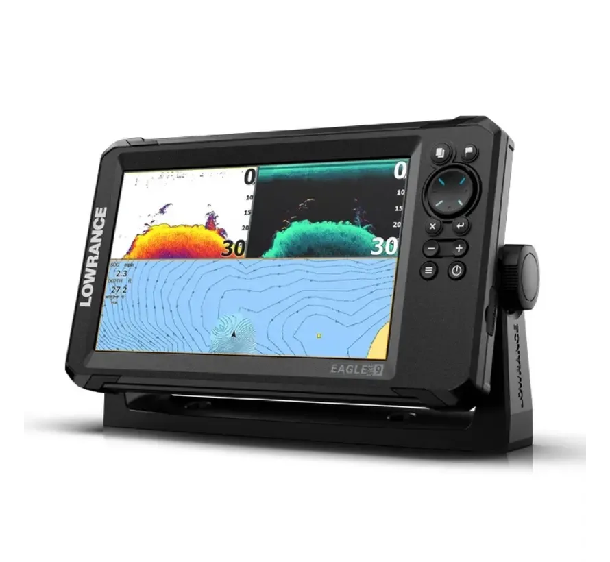 Eagle Eye 9 Live ROW Fishfinder Kartenplotter mit Live-Sonar-Geber
