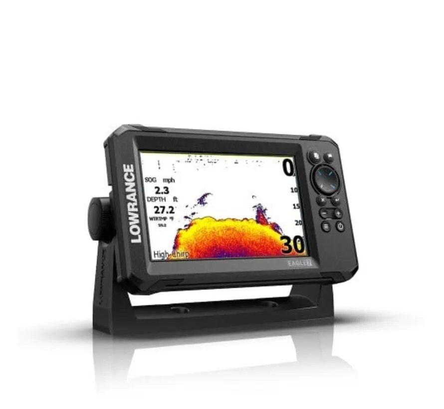 EAGLE 7 TripleShot HD ROW Fishfinder Kartenplotter mit Geber