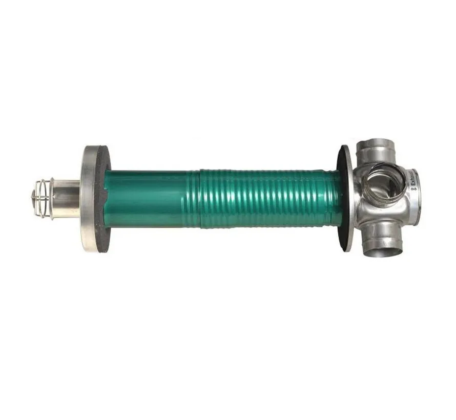 standard flue pipe for FF heaters wall thickness 130-320 mm