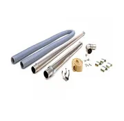 Toyotomi extension flue pipe kit L 1620-2080 mm for FF heaters