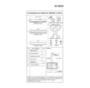 Toyotomi extension flue pipe kit M 650-1080 mm for FF heaters