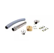 Toyotomi rookafvoerpijp verlengset S 400-580 mm voor FF-kachels