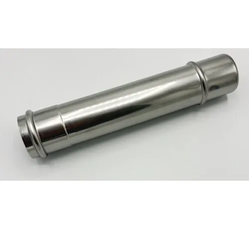 Toyotomi rookafvoerpijp verlengstuk 100 mm voor FF-kachels
