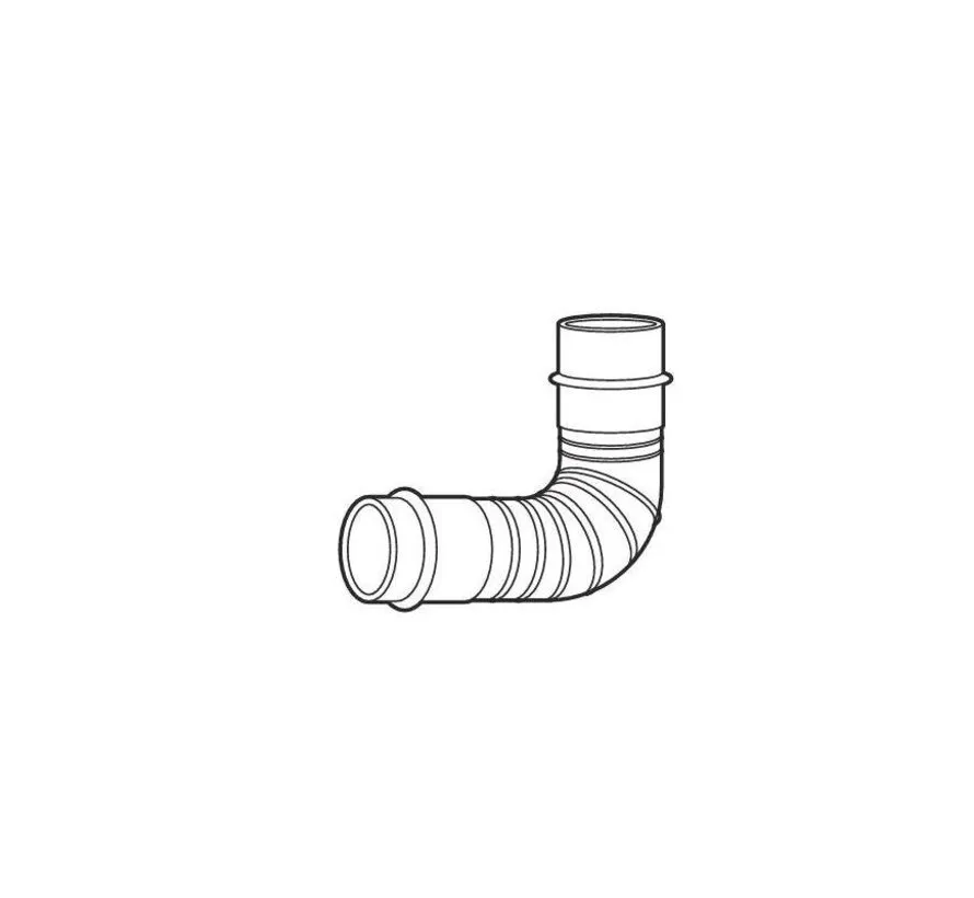 Bent Joint L Abgasrohr-Verbindungsstück für FF-95