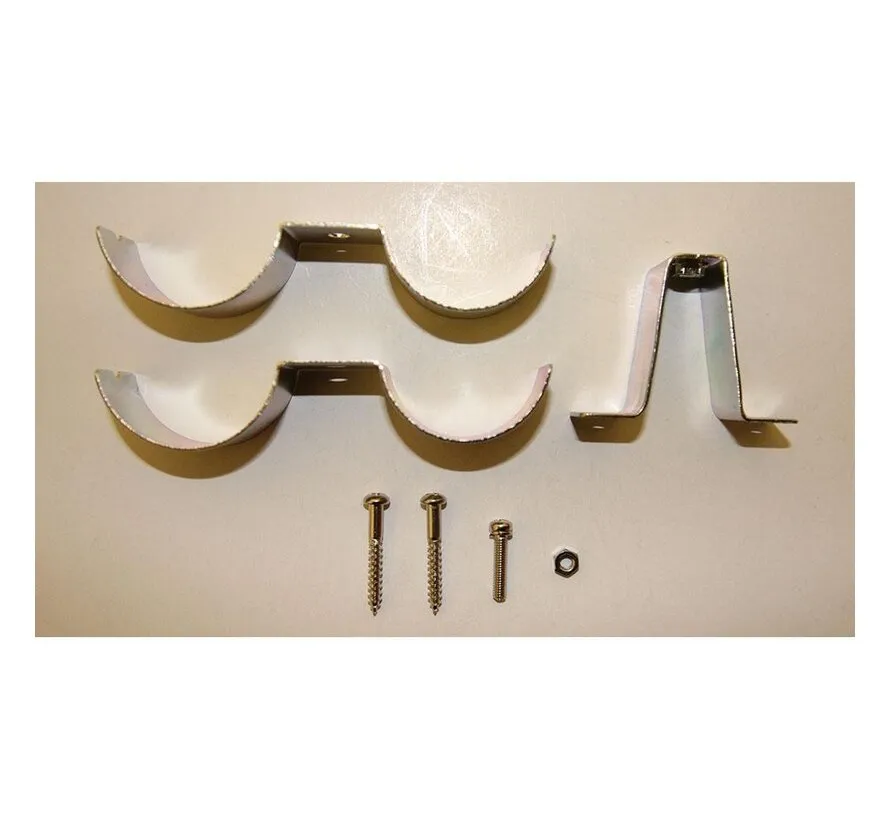 Pipe Support Hardware mounting kit for FF heater exhaust extensions