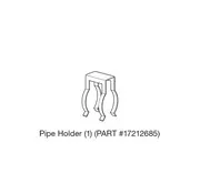 Toyotomi Pipe Holder for FF heater exhaust extension systems