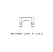 Toyotomi Pipe Stopper Rohrbefestigung für FF-V30 und FF-V30T Heizgeräte