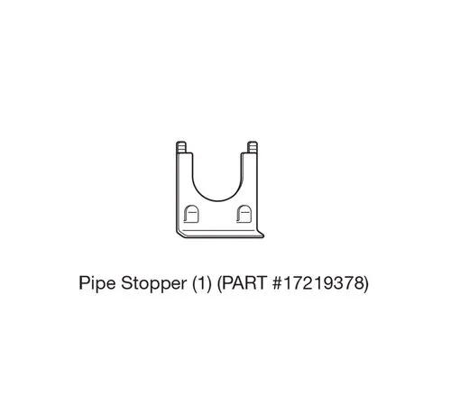 Toyotomi Pipe Stopper Rohrbefestigung für FF-55 und FF-55T Heizgeräte