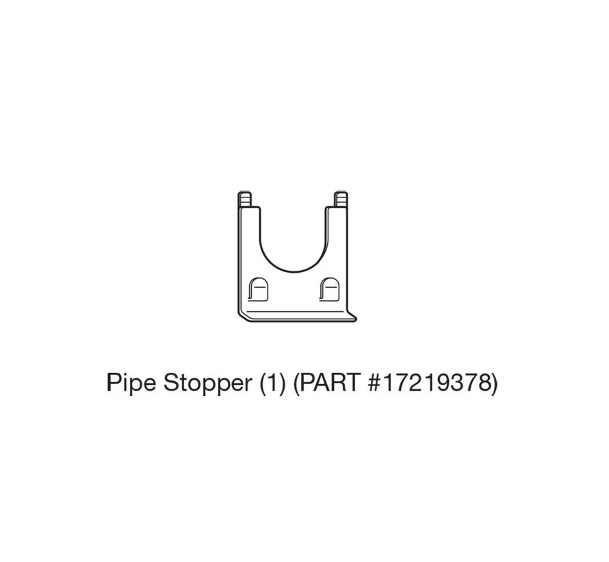 Pipe Stopper retaining component for FF-55 and FF-55T heaters