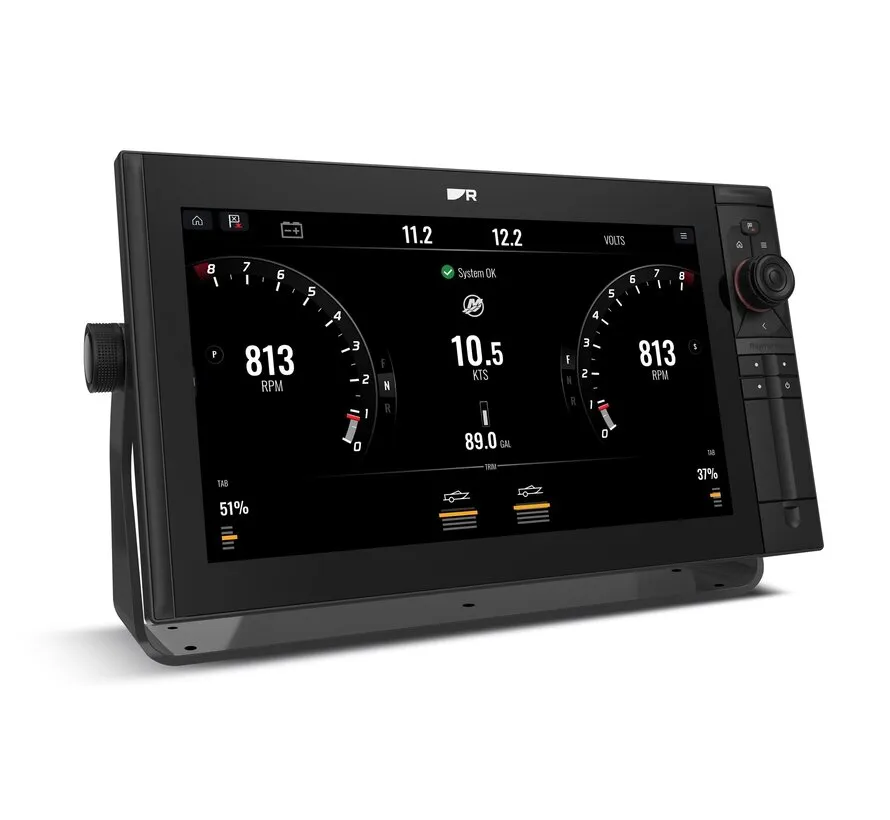 Axiom 2 Pro 16 RVM 16-inch kaartplotter met RealVision MAX en 1 kW CHIRP-sonar
