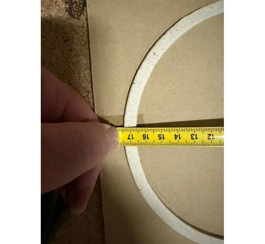 Glass Cylinder Lower Gasket untere Dichtung für Glaszylinder