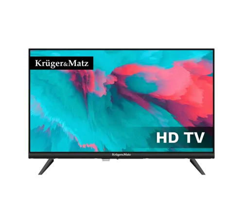 Krüger&Matz 24 inch HD LED TV for camper caravan and boat