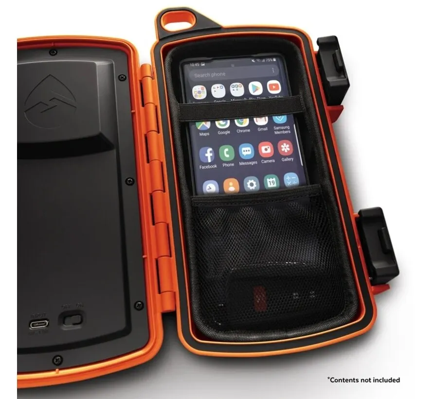 EcoExtreme 2 IP67 Waterproof Bluetooth Speaker with Dry Storage Orange