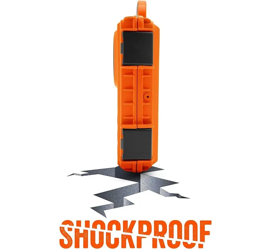 EcoExtreme 2 IP67 Waterproof Bluetooth Speaker with Dry Storage Orange