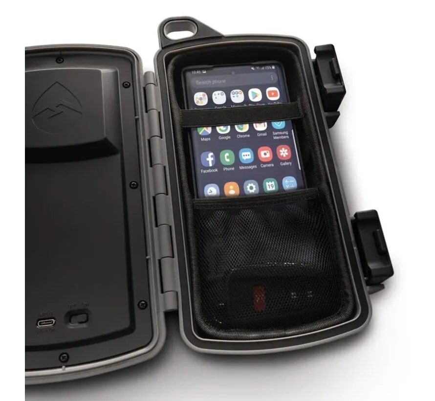 EcoExtreme 2 IP67 Bluetooth-Lautsprecher mit wasserdichtem Staufach Grau