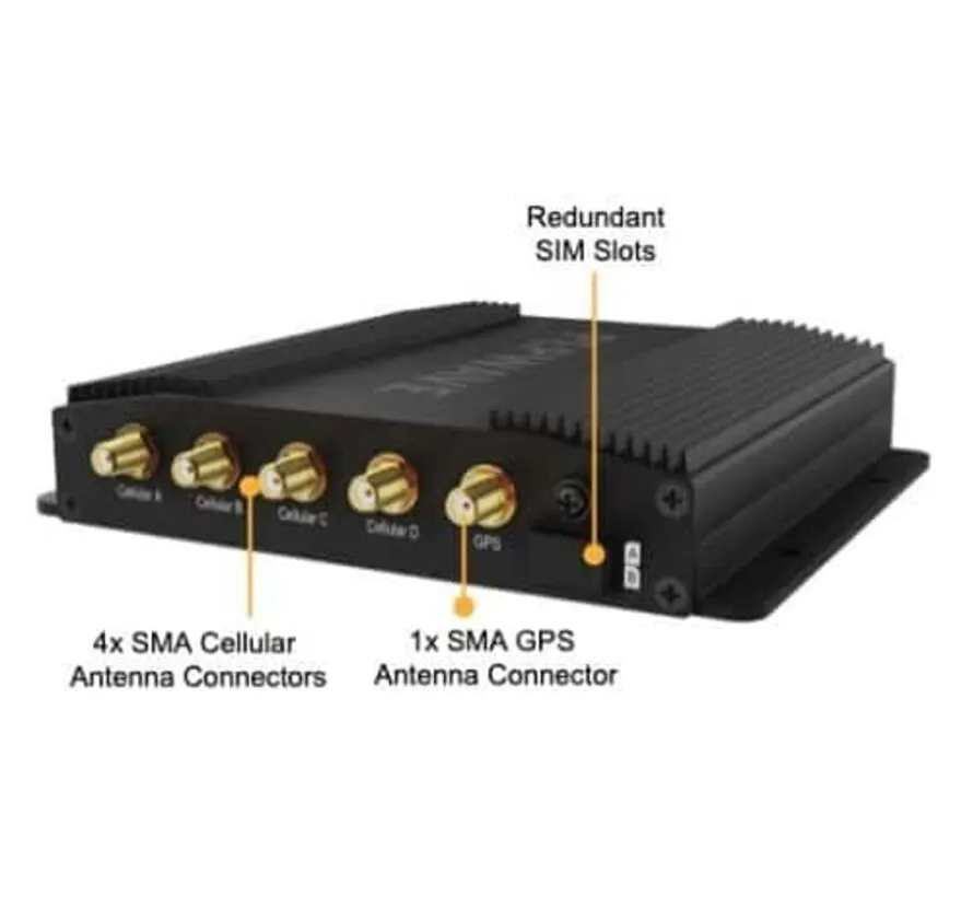 MAX BR1 Pro 5G Dual SIM WiFi 6 router met PoE-in en GPS