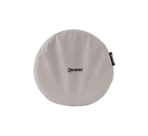 Talamex Premium ademende stuurwielhoes 360 mm grijs