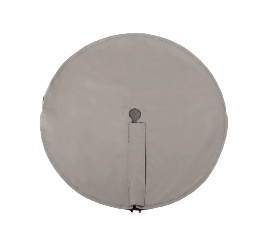 Premium Breathable Steering Wheel Cover 510 mm Grey