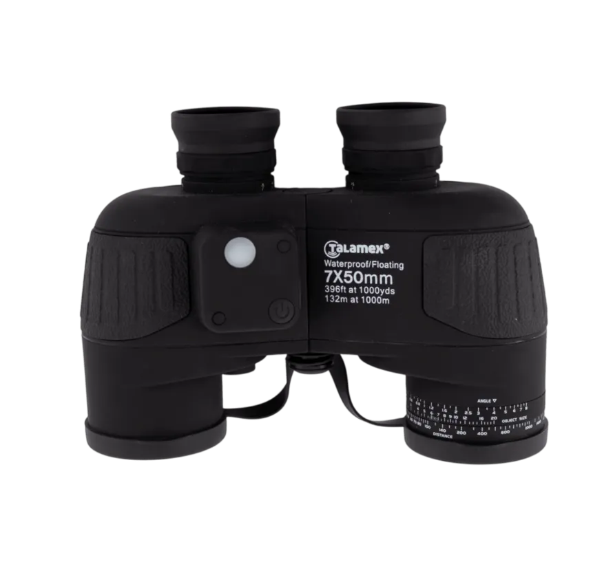 Verrekijker 7x50 Deluxe met verlicht 360° kompas en BaK-4 optiek