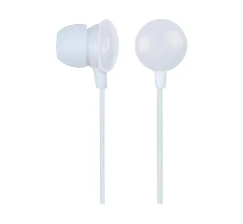 Gembird Stereo earphone in-ears "Witte Smarties"