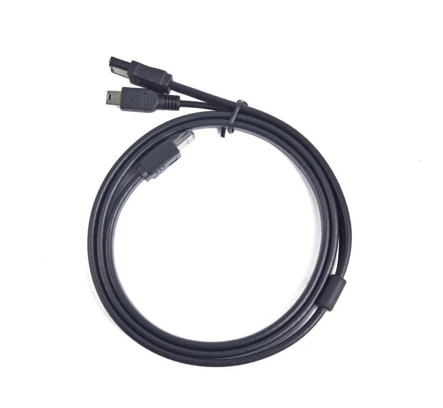1 meter eSATAp naar eSATA/Mini USB Y-cable
