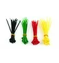 nylon kabelbinders, 4 kleuren