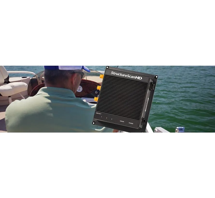 StructureScan HD produceert beeld with een zeer hoge resolutie recht omlaag m.b.v. exclusieve DownScan Imaging technologie.
