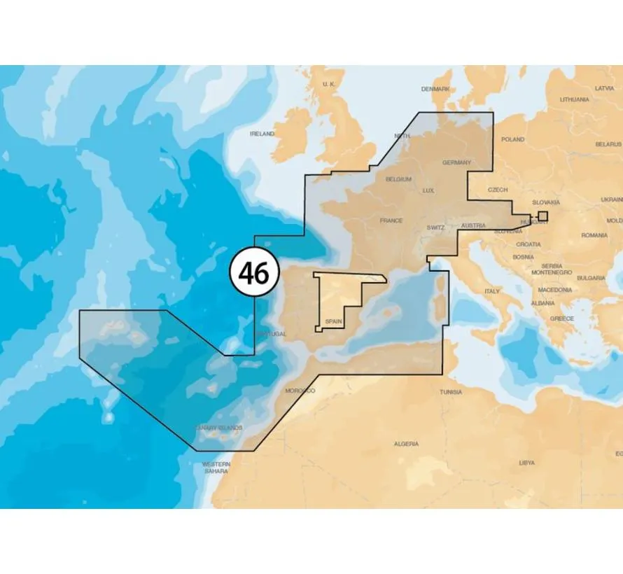 Frankrijk- Spanje-Nederland und binnenland EU-MSD/46XG