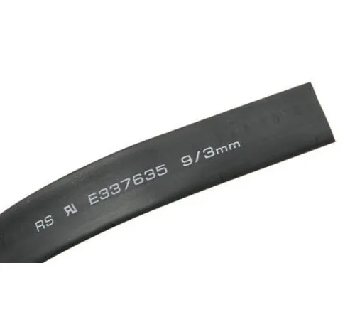 RS Pro krimpkous Pro Black 9mm