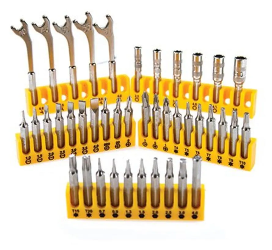 Precisie schroevendraaierset 45dl