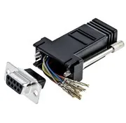 RS Pro 9 Way D-sub Female, RJ45 Adapter, 1 Port,