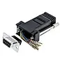 9 Way D-sub Female, RJ45 Adapter, 1 Port,